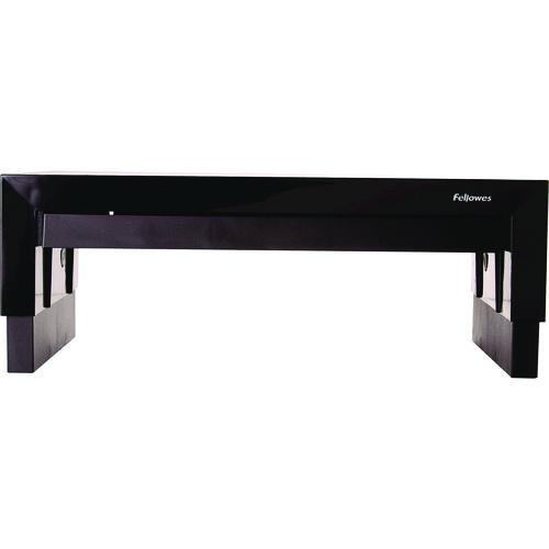 Picture of Designer Suites Monitor Riser, For 21" Monitors, 16" x 9.38" x 4.38" to 6", Black Pearl, Supports 40 lbs