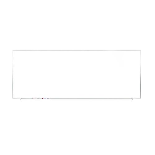 Picture of M1 Porcelain Magnetic Whiteboard, 87.91" x 48.5", White Surface, Satin Aluminum Frame