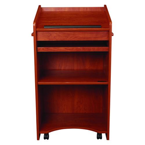 Picture of Aristocrat Non-Sound Lectern, 25 x 20 x 46, Cherry
