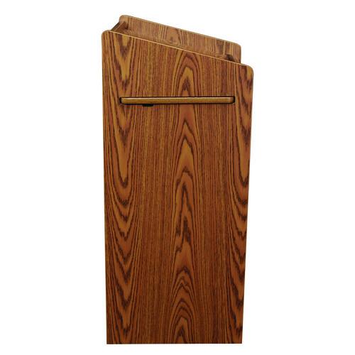 Picture of Aristocrat Non-Sound Lectern, 25 x 20 x 46, Oak