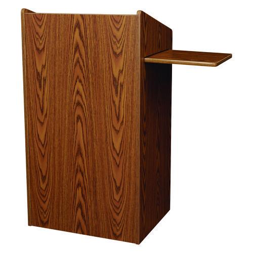 Picture of Aristocrat Non-Sound Lectern, 25 x 20 x 46, Oak