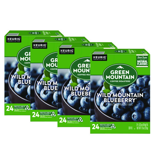 Fair+Trade+Wild+Mountain+Blueberry+Coffee+K-Cups%2C+96%2Fcarton