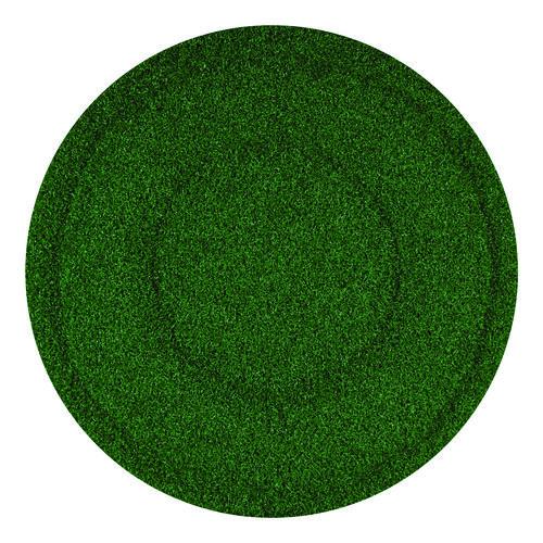 Picture of TurfScrub Brush Floor Pad, 20" Diameter, Green, 4/Carton