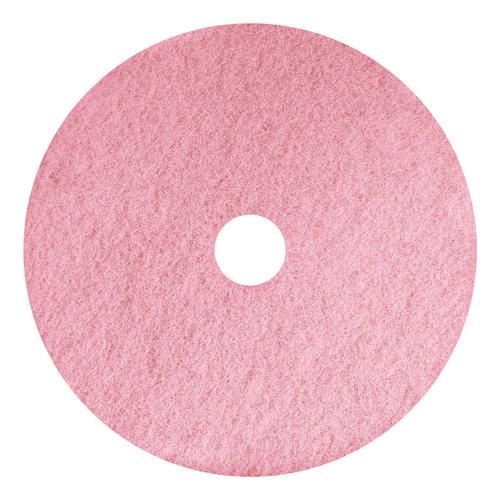 Picture of Remover Burnishing Pads, 20", Pink, 5/Carton
