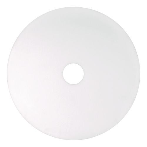 Picture of XTRACT Melamine Floor Pad, 20" Diameter, White/Brown, 5/Carton