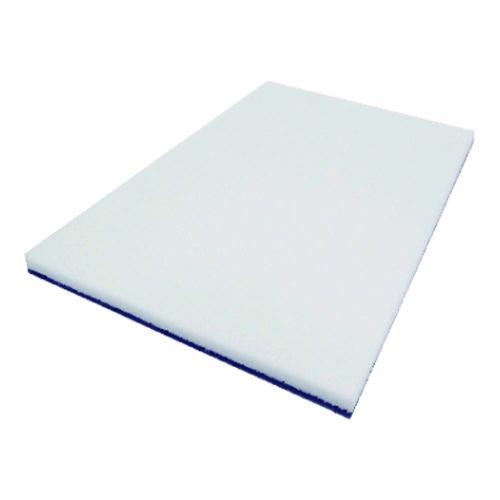 Picture of XTRACT Melamine Floor Pad, 14 x 20, White/Brown, 5/Carton