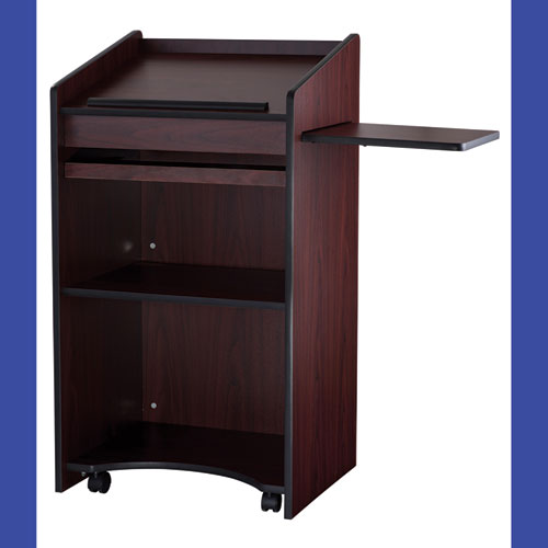 Picture of Aristocrat Non-Sound Lectern, 25 x 20 x 46, Mahogany