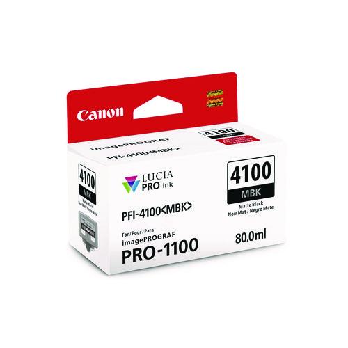 Picture of 6776C002AA (PFI-4100) High-Yield Ink, Matte Black