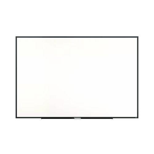 Picture of Melamine Dry Erase Board, 72" x 48", White Surface, Black Aluminum Frame