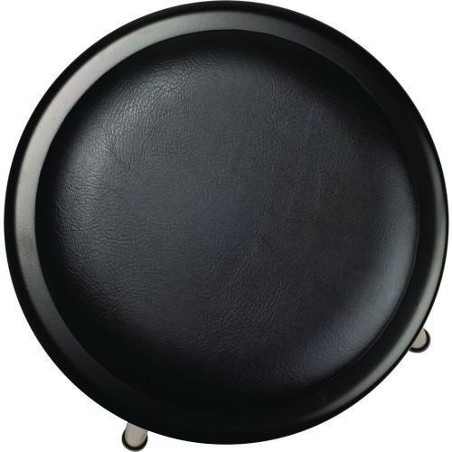 Picture of 6400 Series Fixed Height Heavy Duty Vinyl Padded Steel Stool, Backless, Supports 500 lb, 30" Seat Height, Black Seat/Base