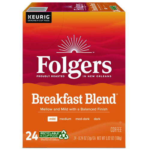 Breakfast+Blend+Coffee+K-Cups%2C+24%2FBox