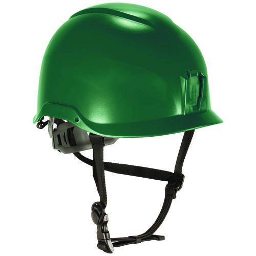 Picture of Skullerz 8976 Class E Safety Helmet, 6-Point Ratchet Suspension, Green,
