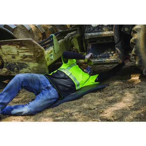 Picture of GloWear 8280BK Class 2 Performance T-Shirt with Black Bottom, X-Large Long, Lime