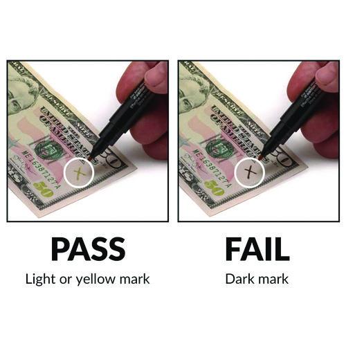 Picture of Smart-Money Counterfeit Bill Detector Pen with Coil and Clip, U.S. Currency