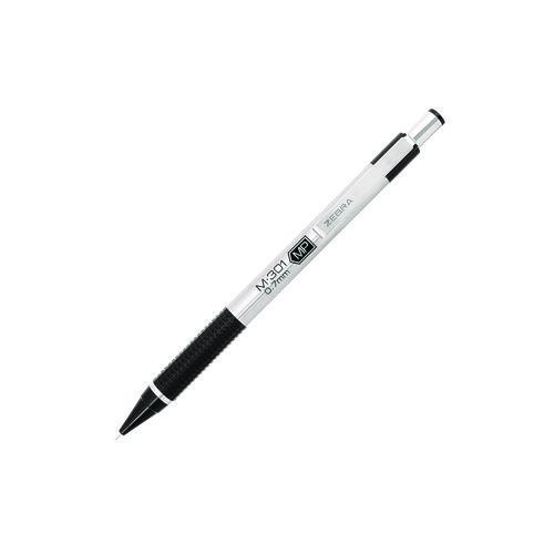 Picture of M-301 Mechanical Pencil, 0.7 mm, HB (#2), Black Lead, Silver/Black Barrel