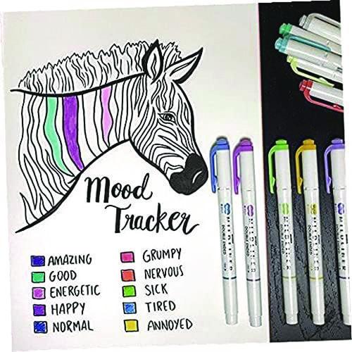 Picture of Mildliner Double Ended Highlighter, Assorted Ink Colors, Bold-Chisel/Fine-Bullet Tips, Assorted Barrel Colors, 15/Pack