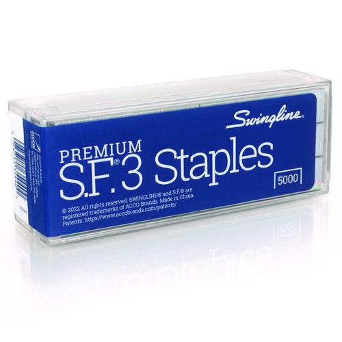 Picture of S.F. 3 Premium Staples, 0.25" Leg, 0.5" Crown, Steel, 5,000/Box