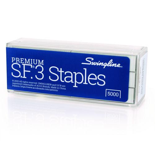 Picture of S.F. 3 Premium Staples, 0.25" Leg, 0.5" Crown, Steel, 5,000/Box