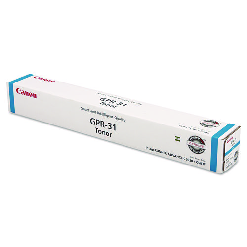 Picture of 2794B003AA (GPR-31) Toner, 27,000 Page-Yield, Cyan