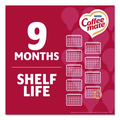 Picture of Liquid Coffee Creamer, Peppermint Mocha, 0.38 oz Mini Cups, 50/Box