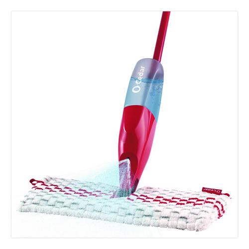 Picture of ProMist MAX Spray Mop, Red/White/Gray Microfiber Head, 48" Red/Black/Gray Plastic Handle