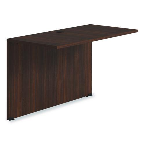 Picture of Alera Seville Series Bridge Return, 48w x 24d x 29h, Mahogany