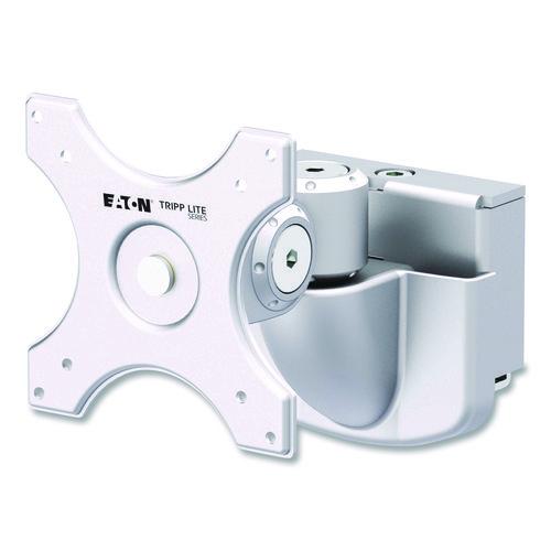 Picture of Monitor Mount for Slat Wall System for 32" TVs, 4.9w x 5.1d x 7.5h, Silver, Supports 22 lb