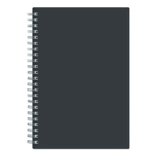 Picture of Collegiate Academic Year Weekly/Monthly Planner, 8 x 5, Charcoal Gray Cover, 12-Month: July 2024 to June 2025