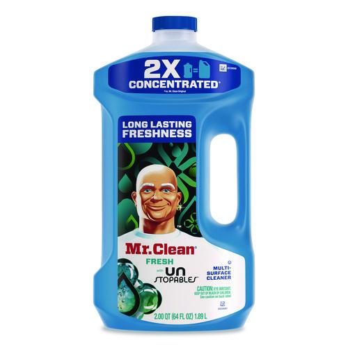 Picture of Mr. Clean Multipurpose Cleaning Solution, Unstopables Fresh Scent, 64 oz Bottle