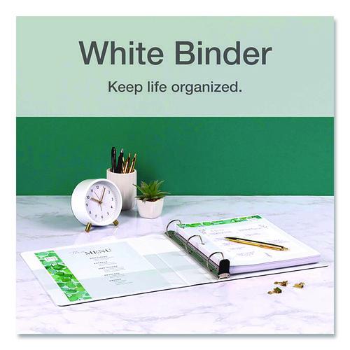 Picture of Premier Easy Open ClearVue Locking Slant-D Ring Binder, 3 Rings, 1.5" Capacity, 11 x 8.5, White