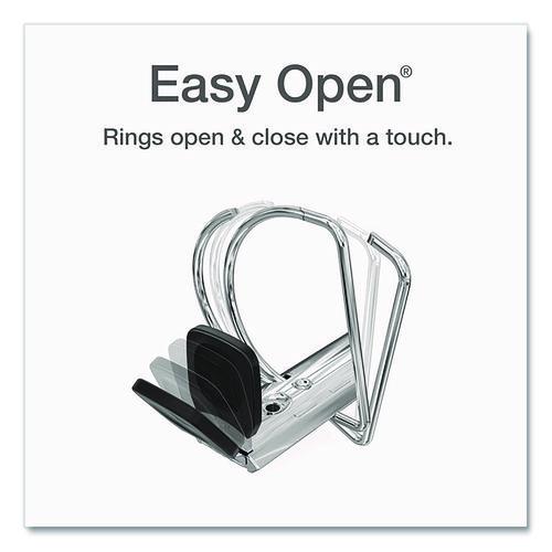 Picture of Premier Easy Open ClearVue Locking Slant-D Ring Binder, 3 Rings, 3" Capacity, 11 x 8.5, White