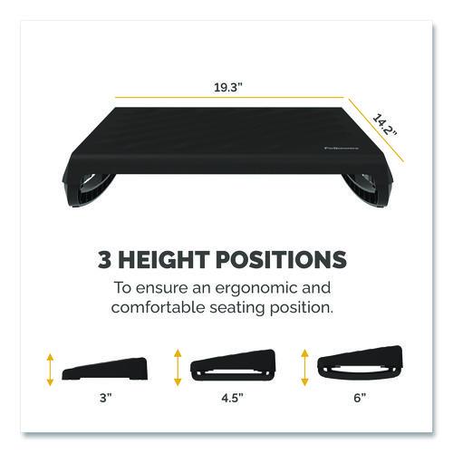 Picture of Breyta Foot Rest, 19.3 x 14.2 x 3.9, Black