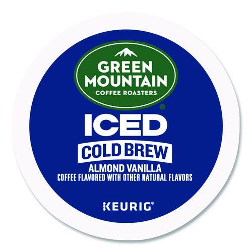 Picture of Almond Vanilla Brew Over Ice Coffee K-Cups, 0.21 oz, 20/Box