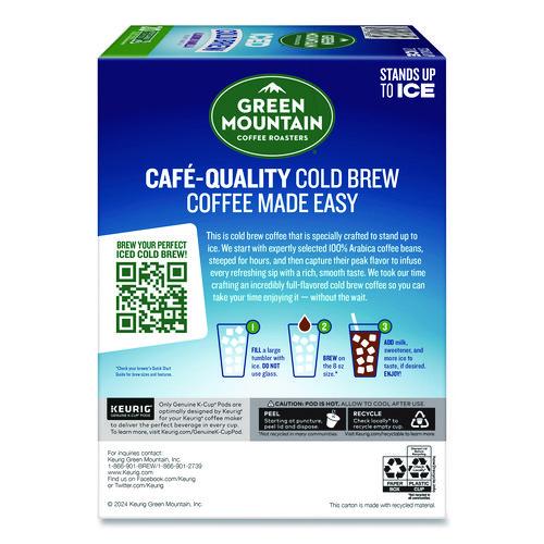Picture of Almond Vanilla Brew Over Ice Coffee K-Cups, 0.21 oz, 20/Box