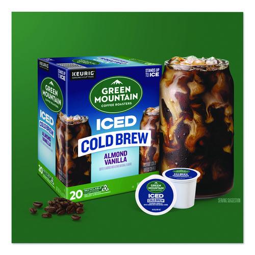 Picture of Almond Vanilla Brew Over Ice Coffee K-Cups, 0.21 oz, 20/Box