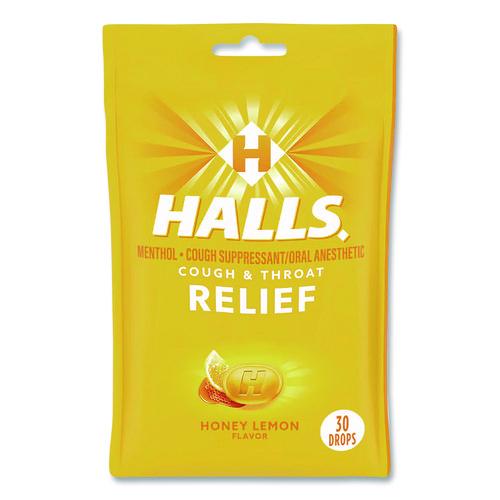 Picture of Relief Menthol cough Suppressant - Oral Anesthetic, Honey Lemon, 30/Pack