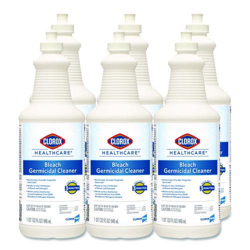 Picture of Bleach Germicidal Cleaner, 32 oz Pull-Top Bottle, 6/Carton