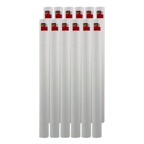 Picture of Mailing Tube, 48" Long, 4" Diameter, White, 12/Carton