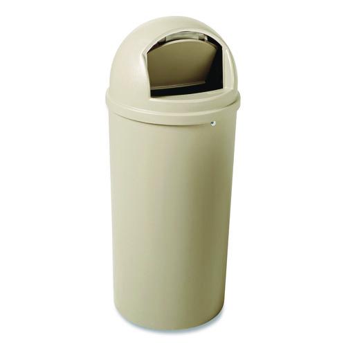 Picture of Marshal Classic Container, 15 gal, Plastic, Beige