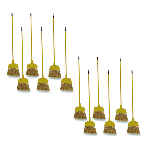 Poly+Bristle+Angler+Broom%2C+53%26quot%3B+Handle%2C+Yellow%2C+12%2Fcarton