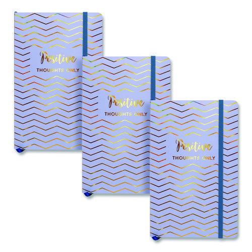 Picture of Journal, 1-Subject, Medium/College Rule, Blue Haze Cover, (96) 8.3 x 5.8 Sheets, 3/Pack