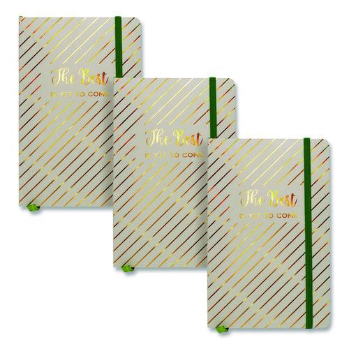 Picture of Journal, 1-Subject, Medium/College Rule, Green Haze Cover, (96) 8.3 x 5.8 Sheets, 3/Pack