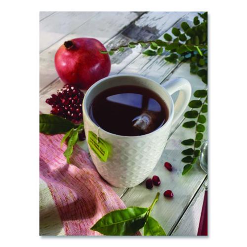 Picture of Green Tea with Pomegranate, 0.07 oz Tea Bag, 28/Box