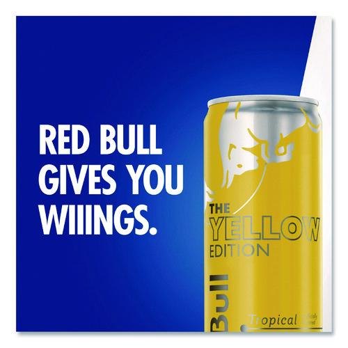 Picture of The Yellow Edition Tropical Energy Drink, Tropical Punch, 8.4 oz Can, 24/Carton
