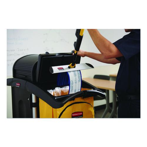 Picture of Storage/Trash Compartment Cover, Plastic, Black