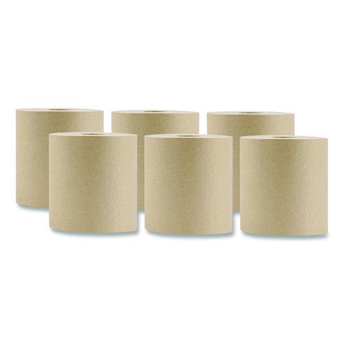 Picture of Hardwound Towel, 1-Ply, Brown, 800 ft, 6 Rolls/Carton
