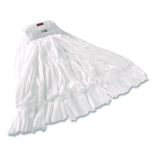 Picture of Disposable Mop, Nonwoven Fiber, #24, 5" Headband, White
