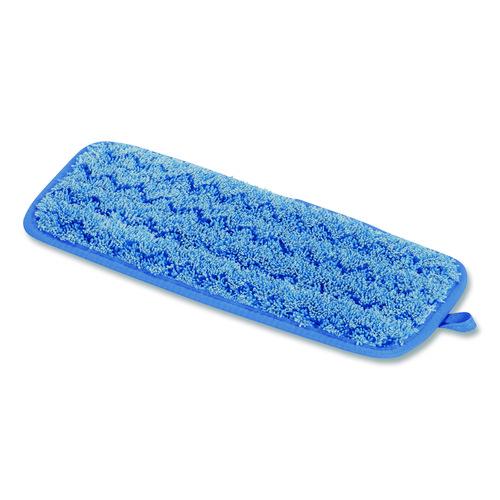 Picture of Microfiber Wall/Stair Wet Mopping Pad, 13.75 x 5.5 x 0.5, Blue