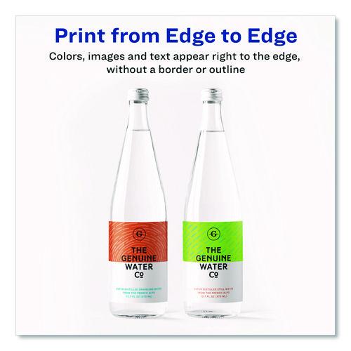 Picture of Vibrant Laser Color-Print Labels w/ Sure Feed, 1.25 x 2.38, White, 450/Pack