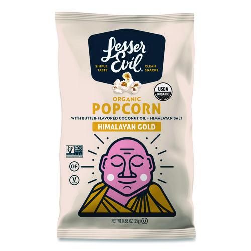 Picture of Snack Organic Himalayan Gold Popcorn, 0.88 oz Bag, 18/Carton